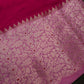 Pink Raw Mango Light Weight Silk Saree - 