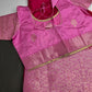 Pink Raw Mango Light Weight Silk Saree - 