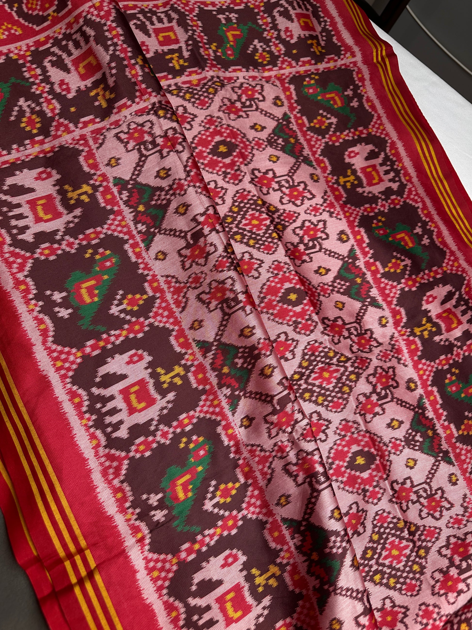 Patola Modal Silk Saree - 