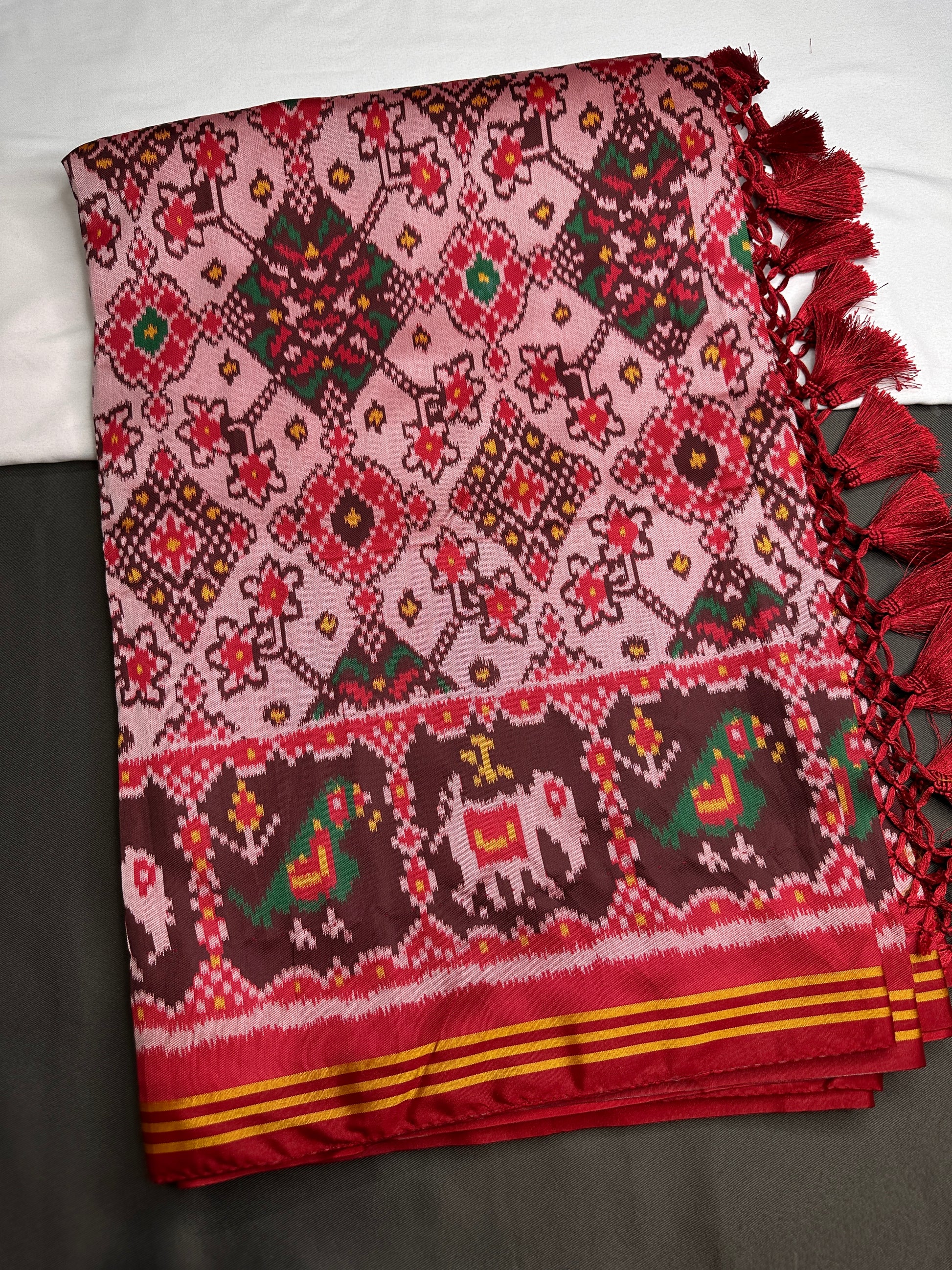 Patola Modal Silk Saree - 