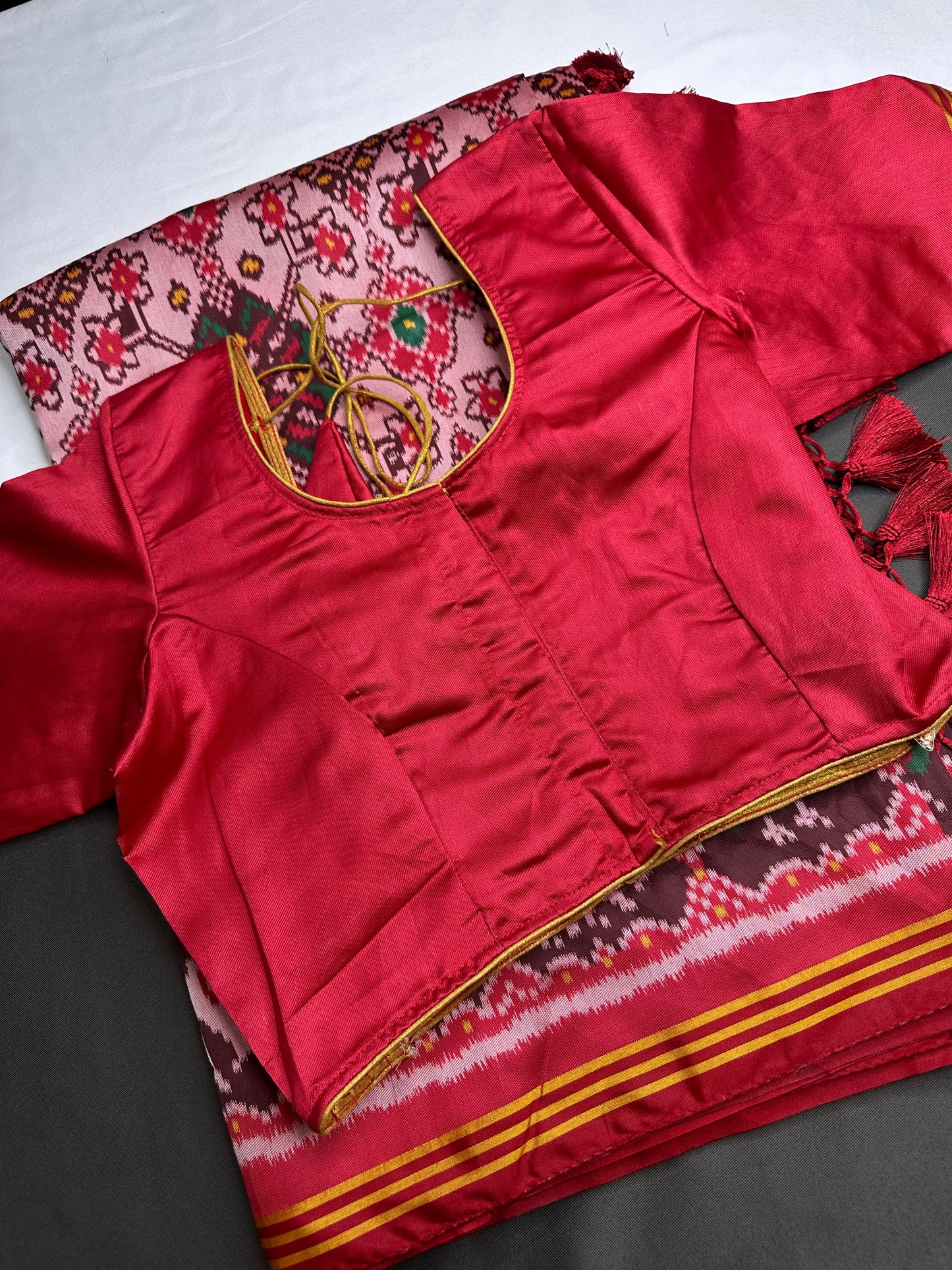 Patola Modal Silk Saree - 
