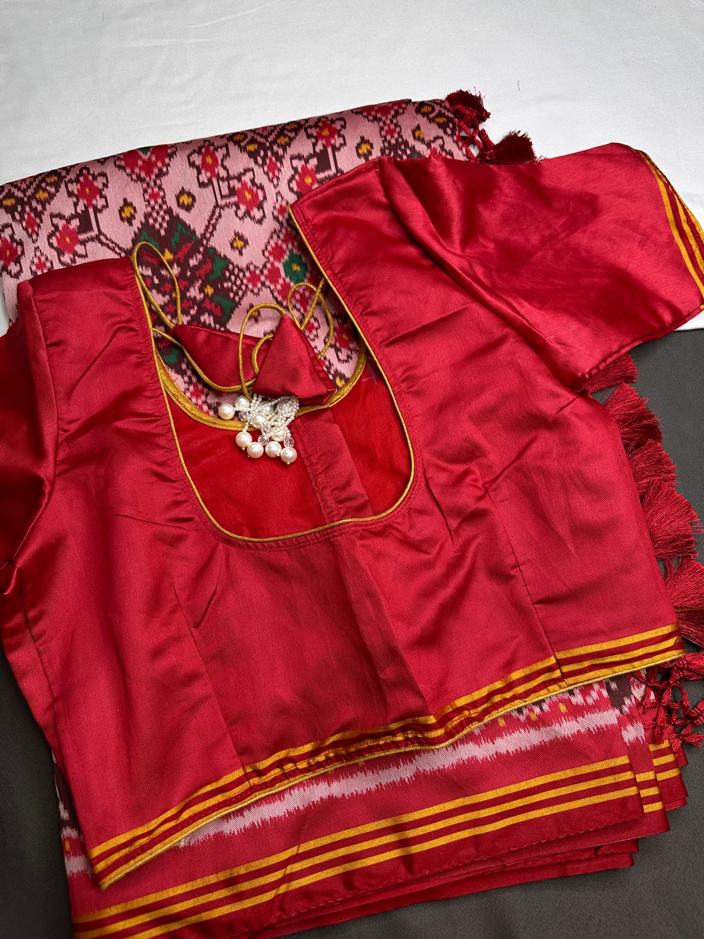 Patola Modal Silk Saree - 