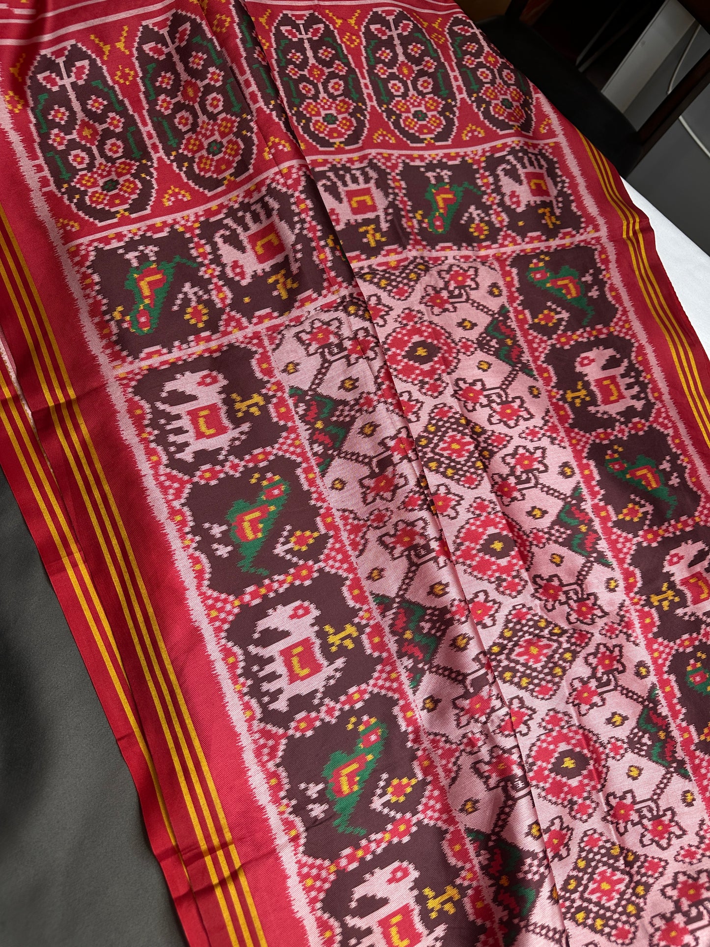 Patola Modal Silk Saree - 