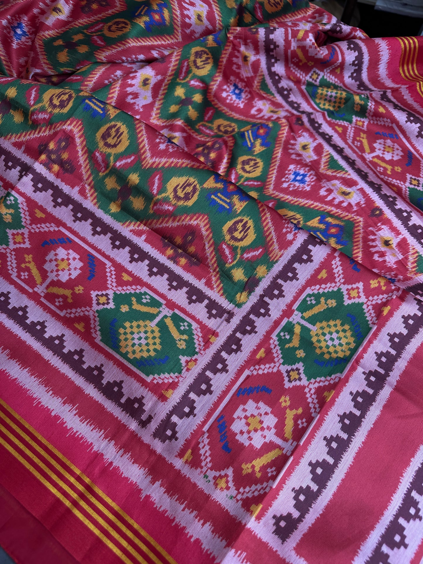 Patola Modal Silk Saree - 