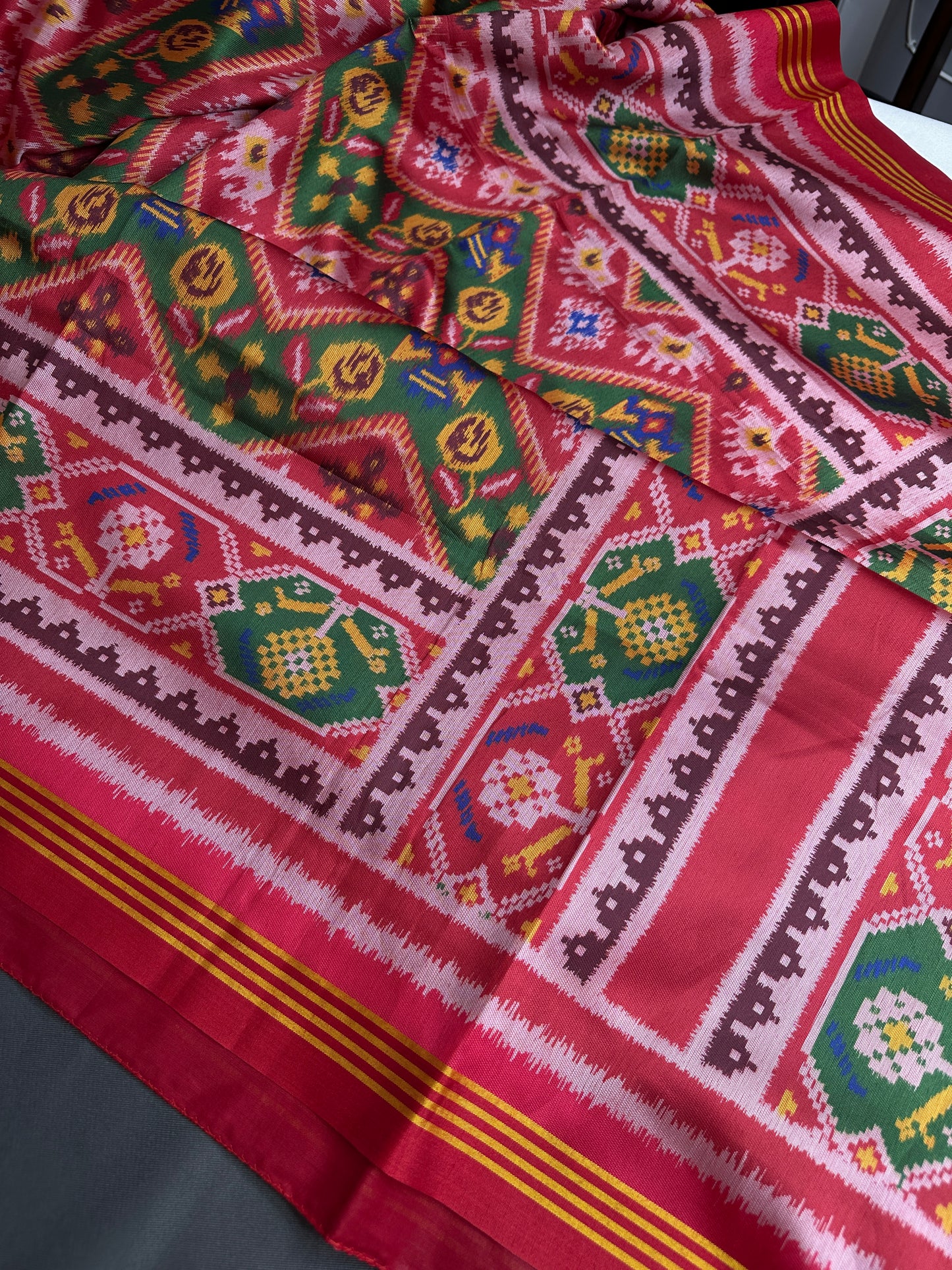 Patola Modal Silk Saree - 