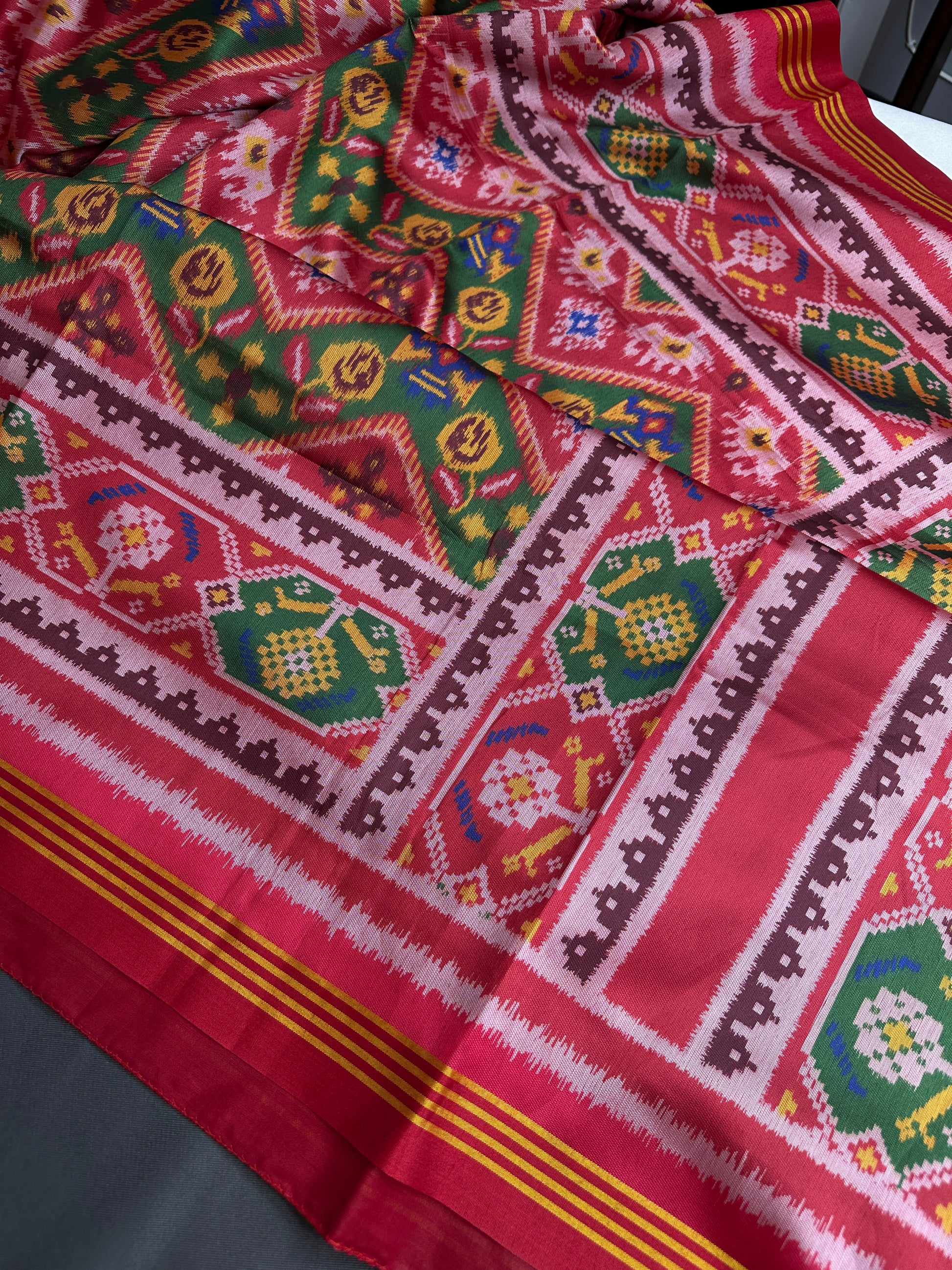 Patola Modal Silk Saree - 