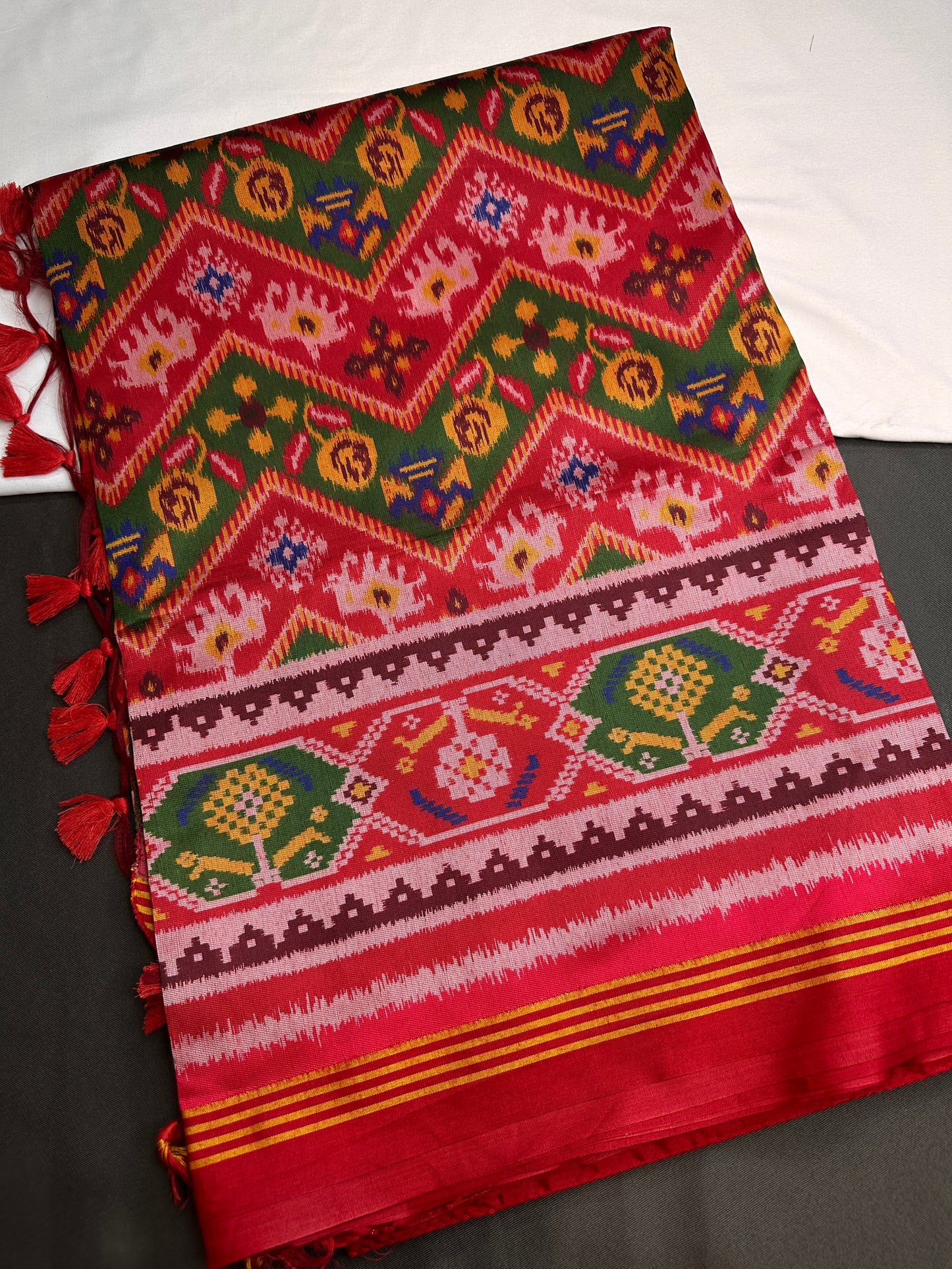 Patola Modal Silk Saree - 