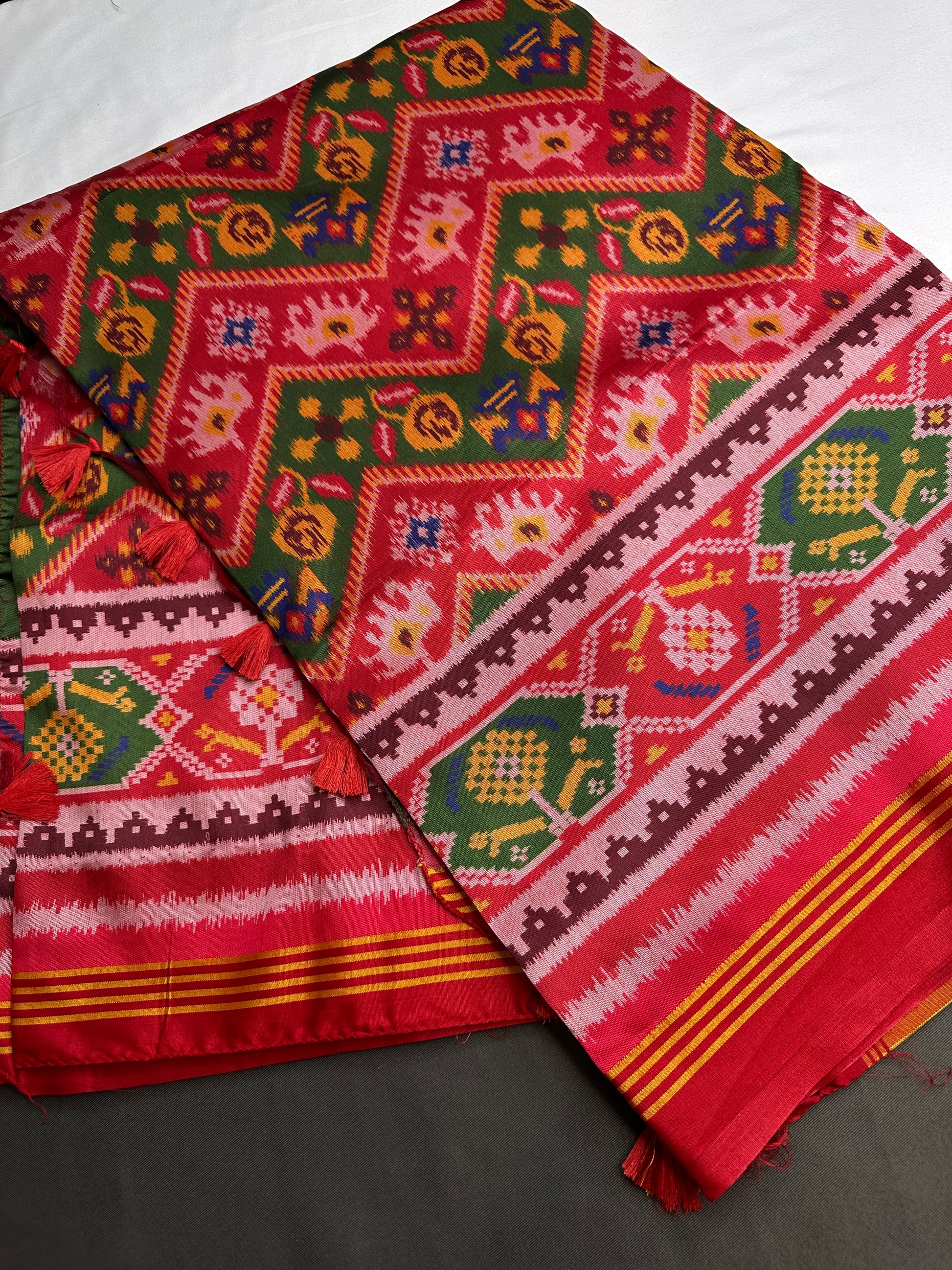 Patola Modal Silk Saree - 