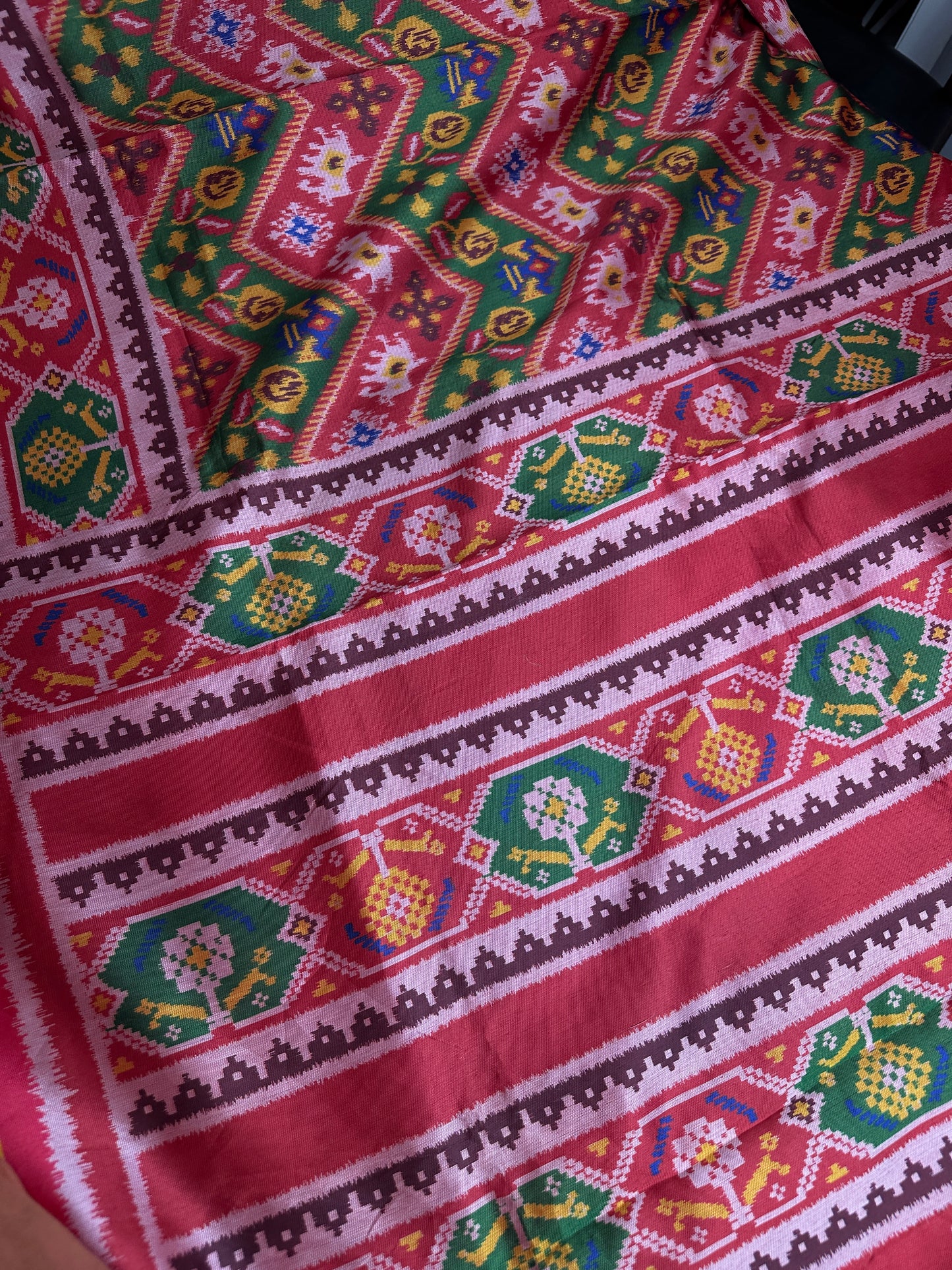 Patola Modal Silk Saree - 