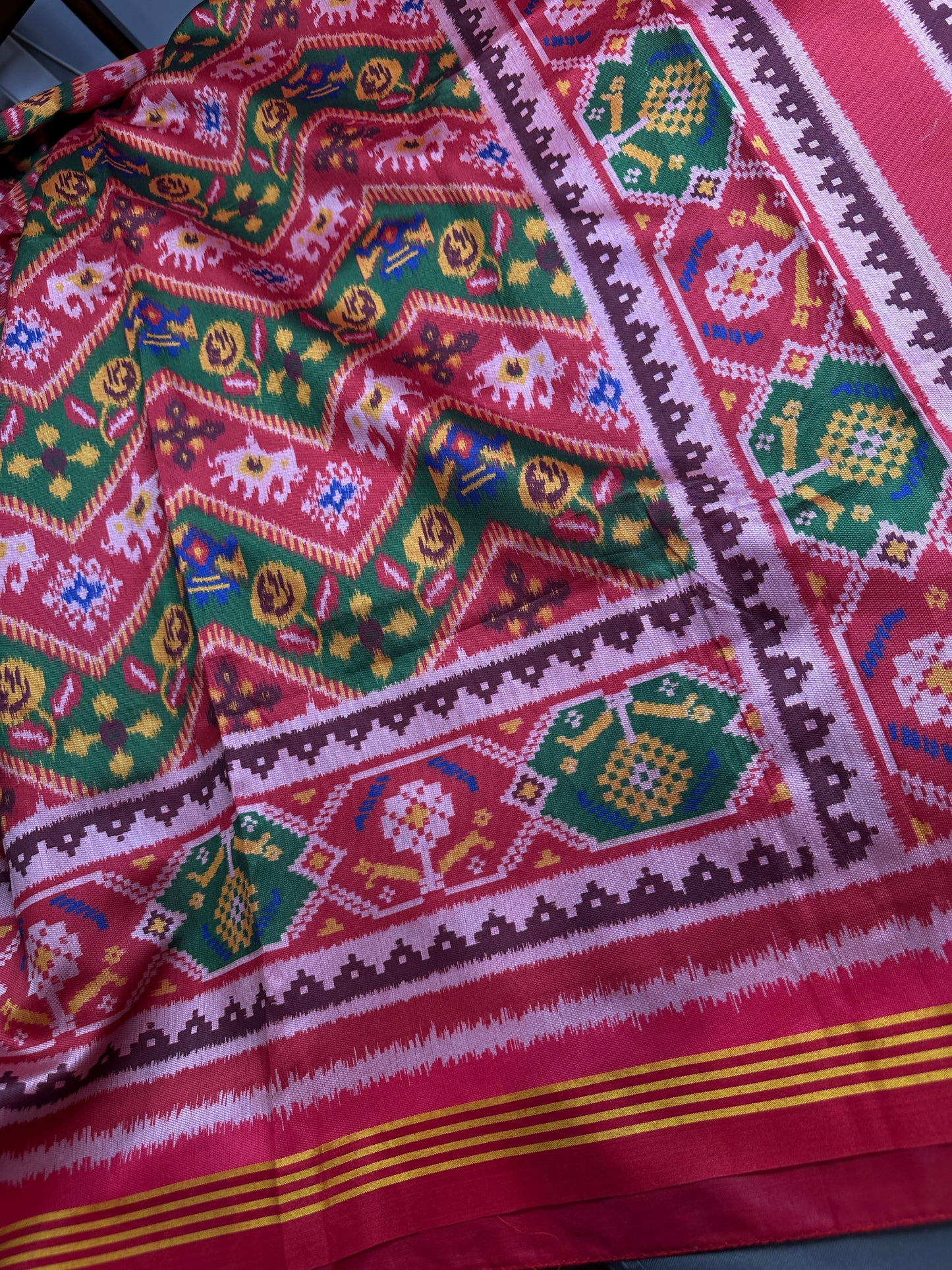 Patola Modal Silk Saree - 