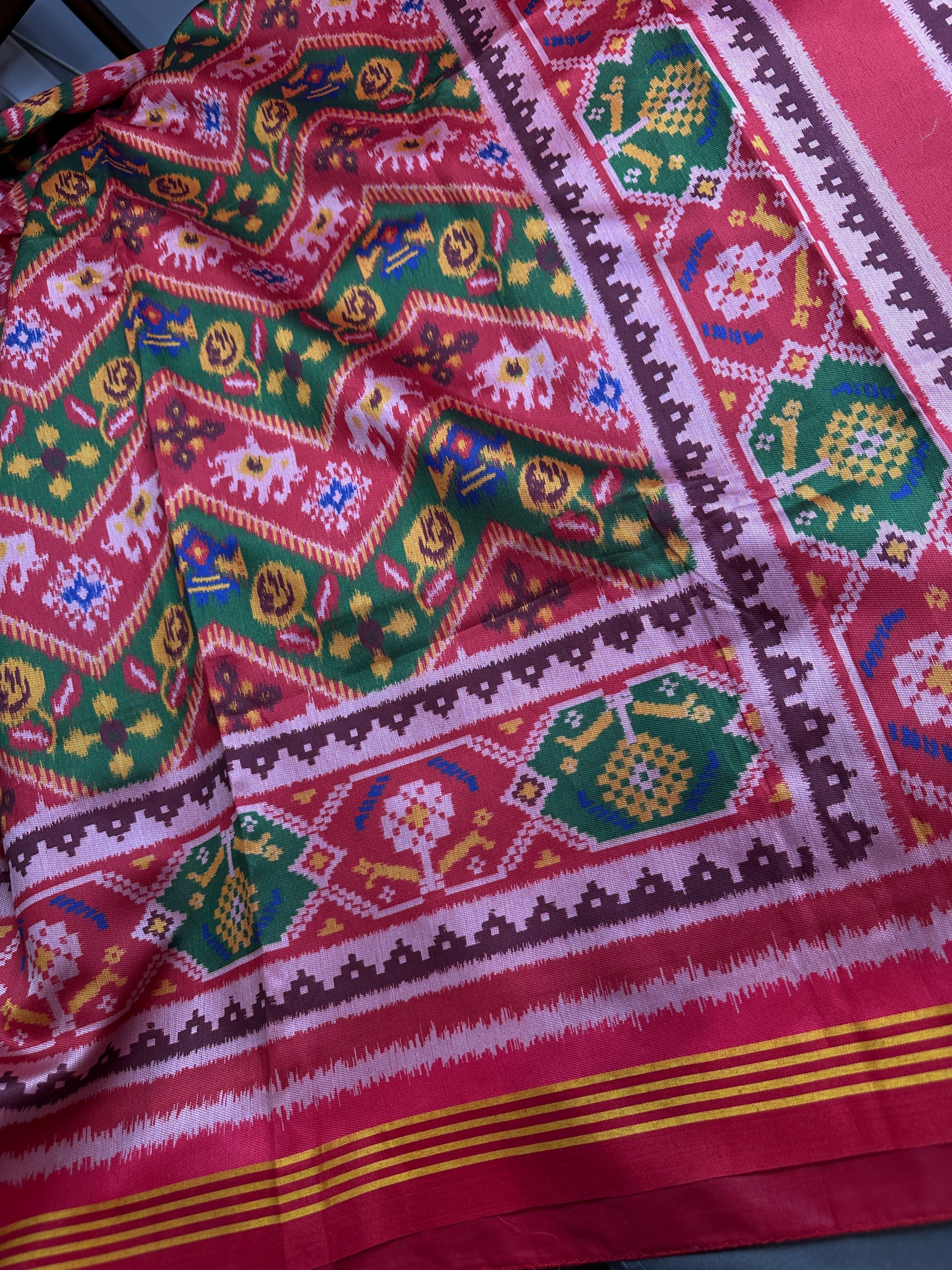 Patola Modal Silk Saree - 