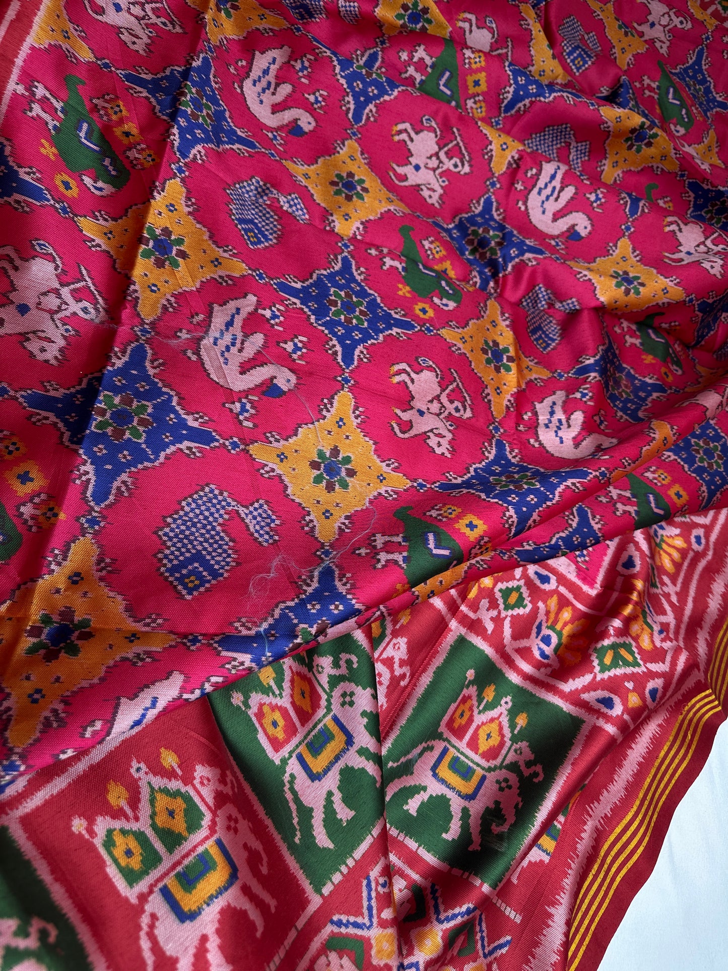 Patola Modal Silk Saree - 