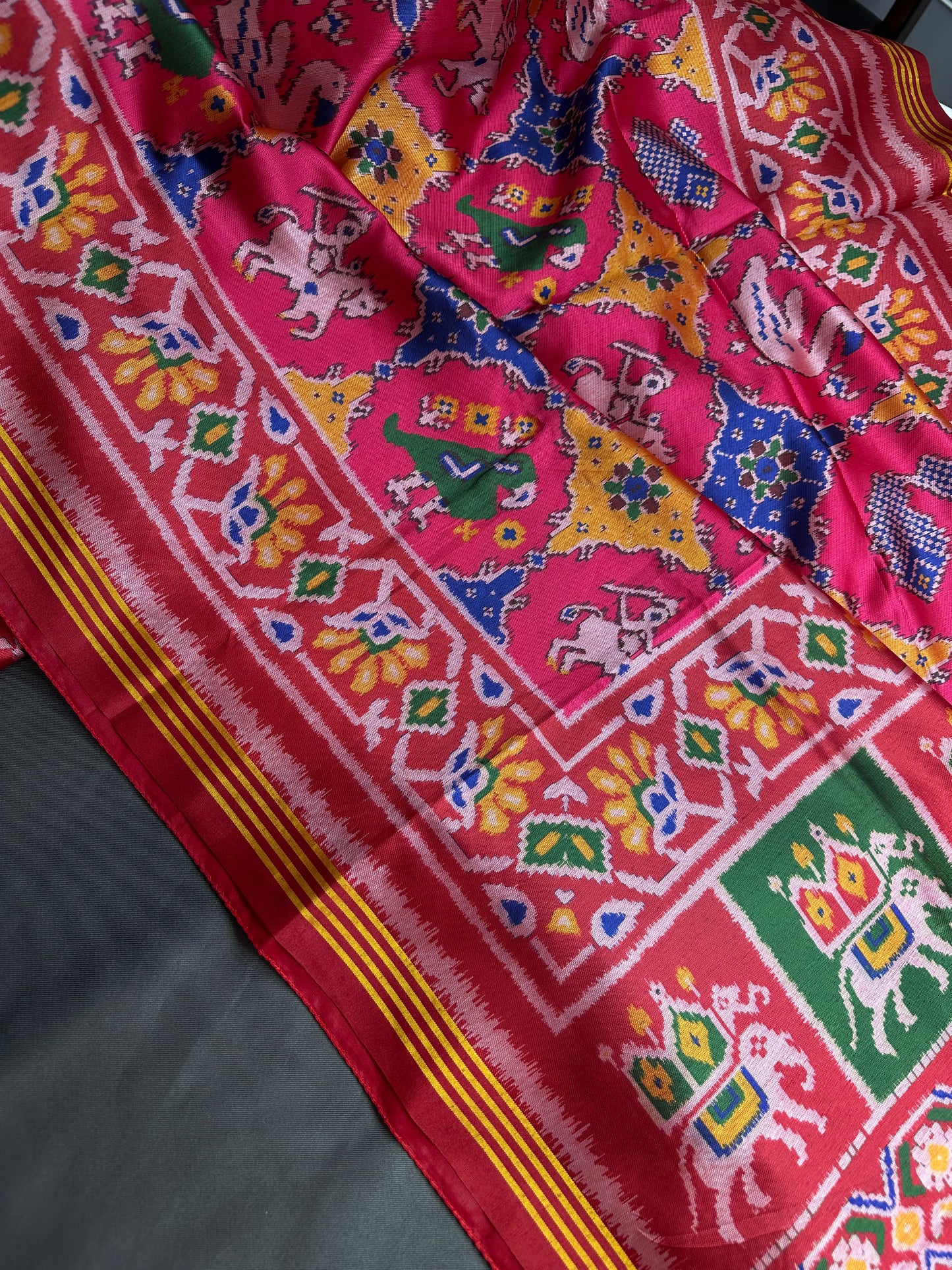 Patola Modal Silk Saree - 