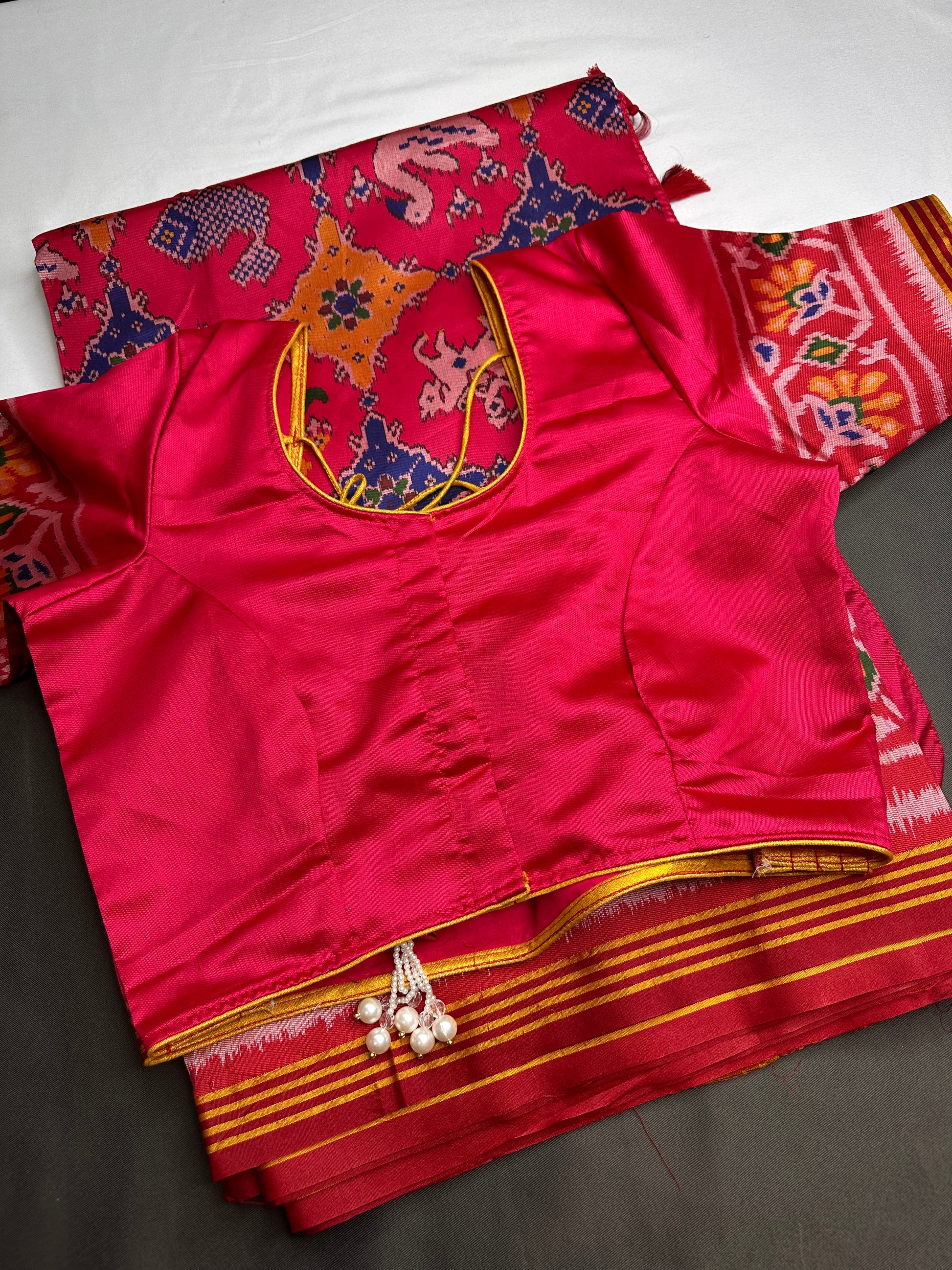 Patola Modal Silk Saree - 