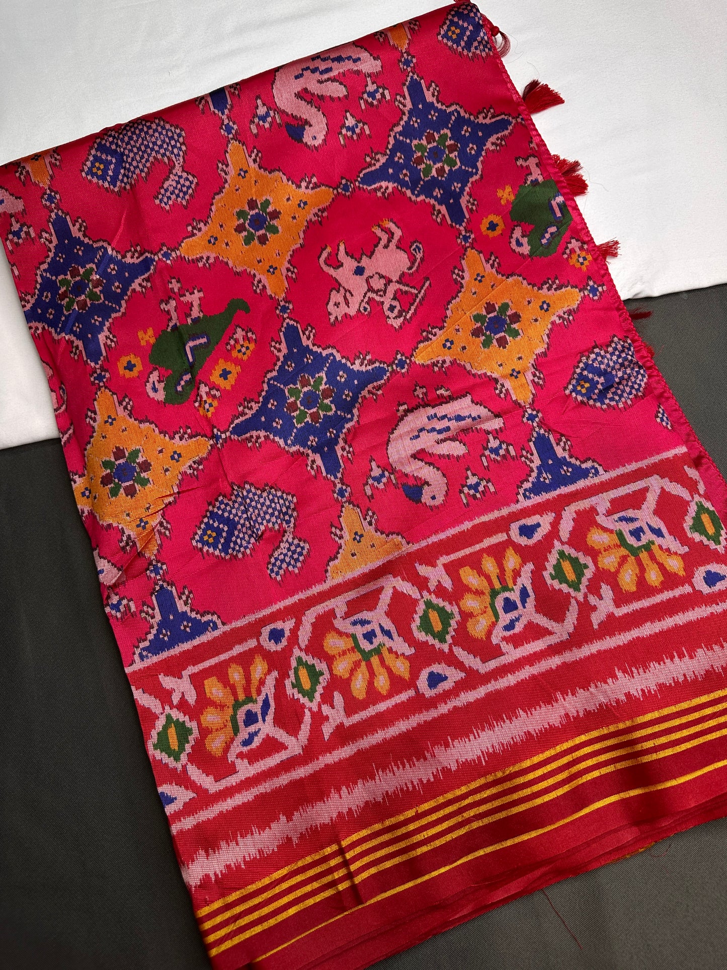 Patola Modal Silk Saree - 