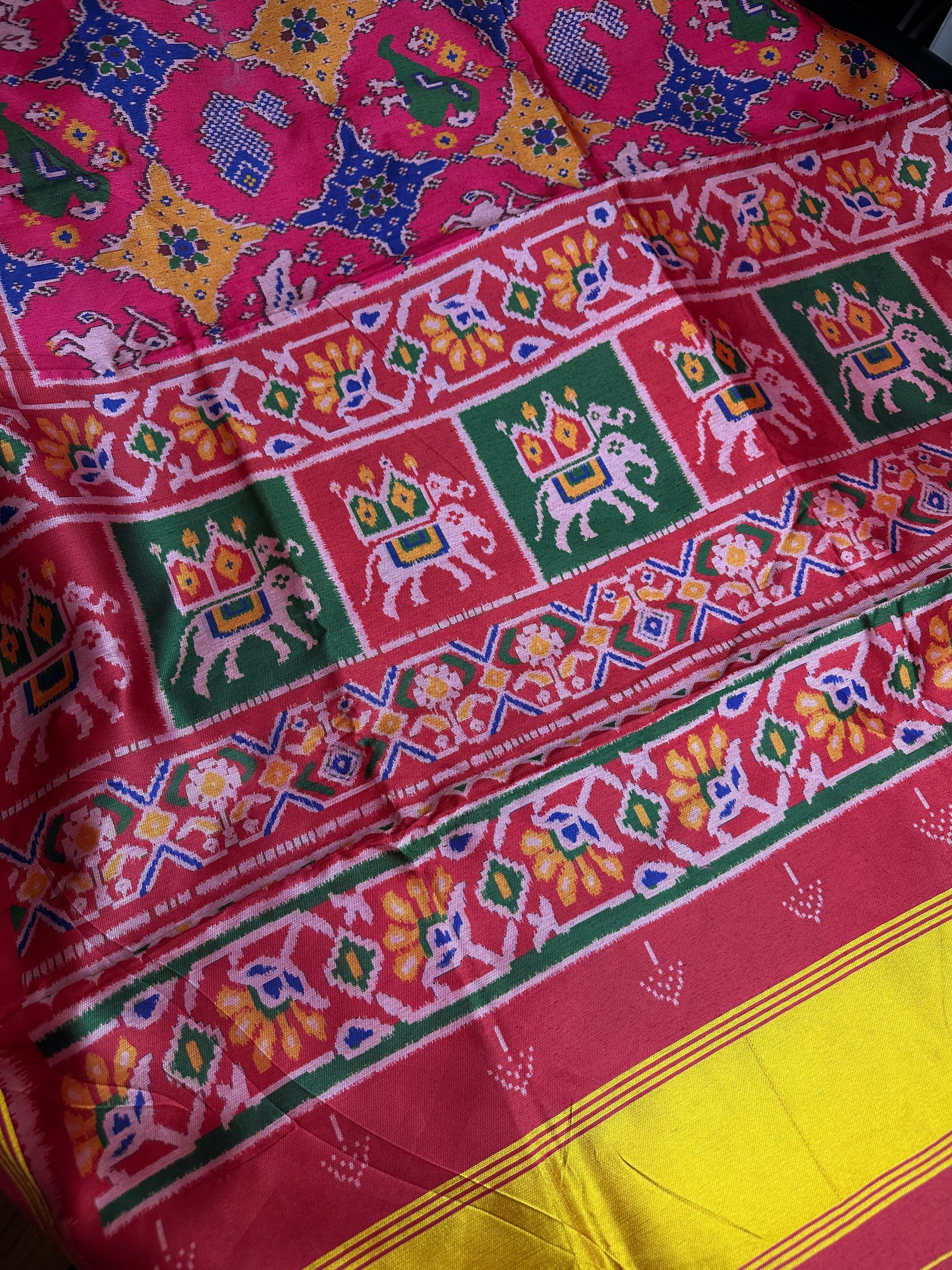 Patola Modal Silk Saree - 