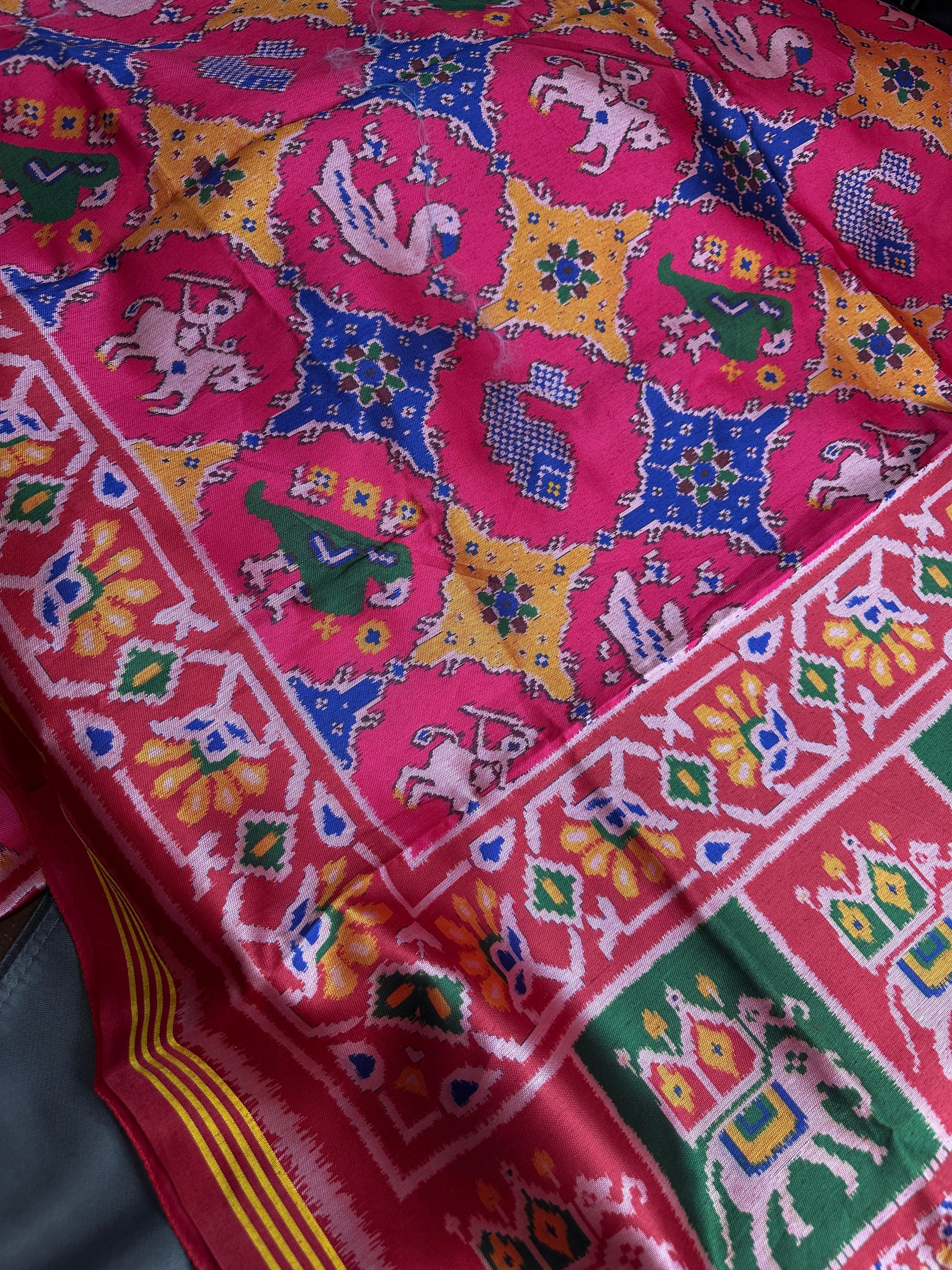 Patola Modal Silk Saree - 