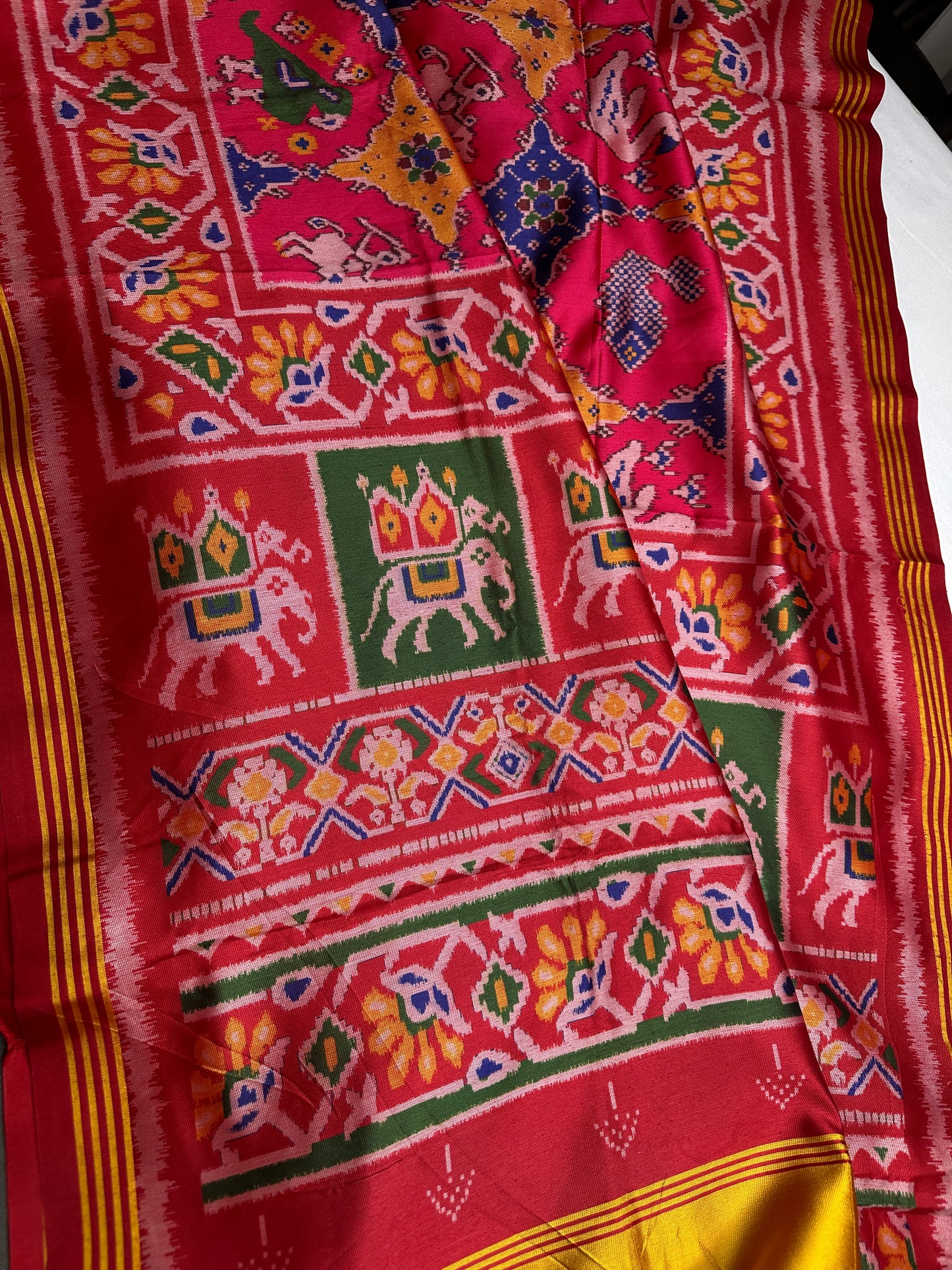 Patola Modal Silk Saree - 