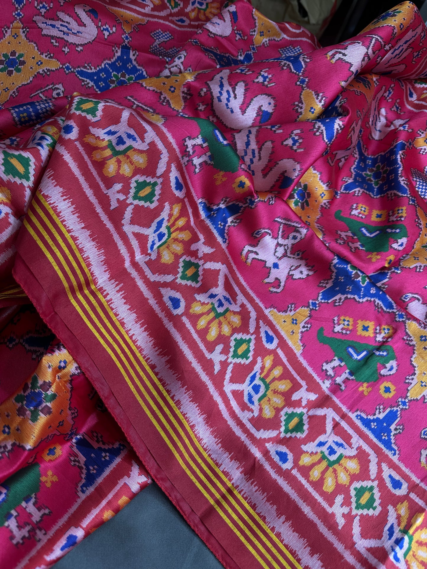 Patola Modal Silk Saree - 