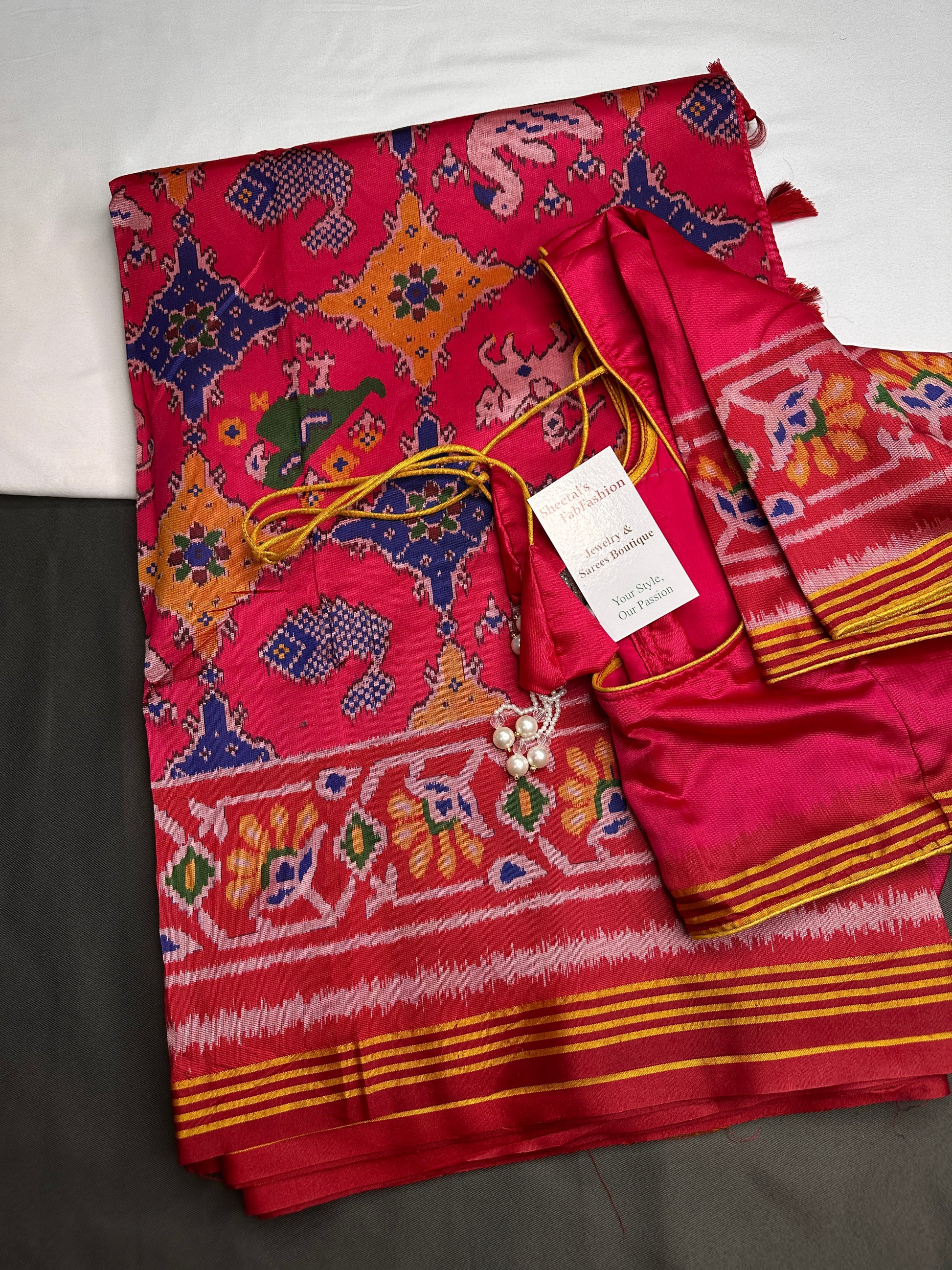 Patola Modal Silk Saree - 