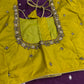 Purple Mustard Soft Silk Saree - 
