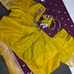 Purple Mustard Soft Silk Saree - 