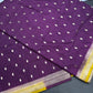 Purple Mustard Soft Silk Saree - 