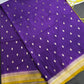 Purple Green Soft Silk Saree - 