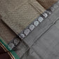 Kanchi Check Grey Soft Silk Saree - 