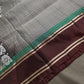 Kanchi Check Grey Soft Silk Saree - 