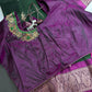 Kanchi Pattu Green Magenta Pure Silk Saree - 