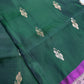 Kanchi Pattu Green Magenta Pure Silk Saree - 