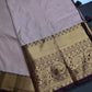 Semi Gadwal Beige Brown Pattu Silk Saree - 