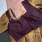 Semi Gadwal Beige Brown Pattu Silk Saree - 