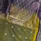Semi Gadwal Green Purple Pattu Silk Saree - 