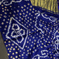 Bandhani Bhandej Blue Modal Silk Saree - 