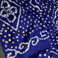 Bandhani Bhandej Blue Modal Silk Saree - 