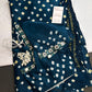 Bandhani Bhandej Teal Modal Silk Saree - 