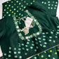 Bandhani Bhandej Green Modal Silk Saree - 