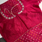 Bandhani Bhandej Pink Gaji Silk Saree - 