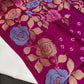 Bandhani Bhandej Pink Gaji Silk Saree - 