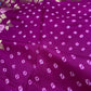 Bandhani Bhandej Pink Gaji Silk Saree - 
