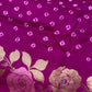 Bandhani Bhandej Pink Gaji Silk Saree - 