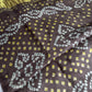 Bandhani Bhandej Brown Modal Gaji Silk Saree - 