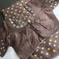Bandhani Bhandej Brown Modal Gaji Silk Saree - 