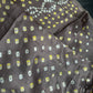 Bandhani Bhandej Brown Modal Gaji Silk Saree - 