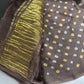 Bandhani Bhandej Brown Modal Gaji Silk Saree - 