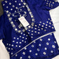 Bandhani Bhandej Blue Modal Silk Saree - 