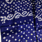 Bandhani Bhandej Blue Modal Silk Saree - 