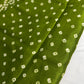 Bandhani Bhandej Green Modal Silk Saree - 